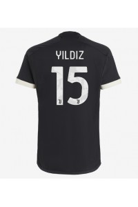 Fotbalové Dres Juventus Kenan Yildiz #15 Třetí Oblečení 2023-24 Krátký Rukáv